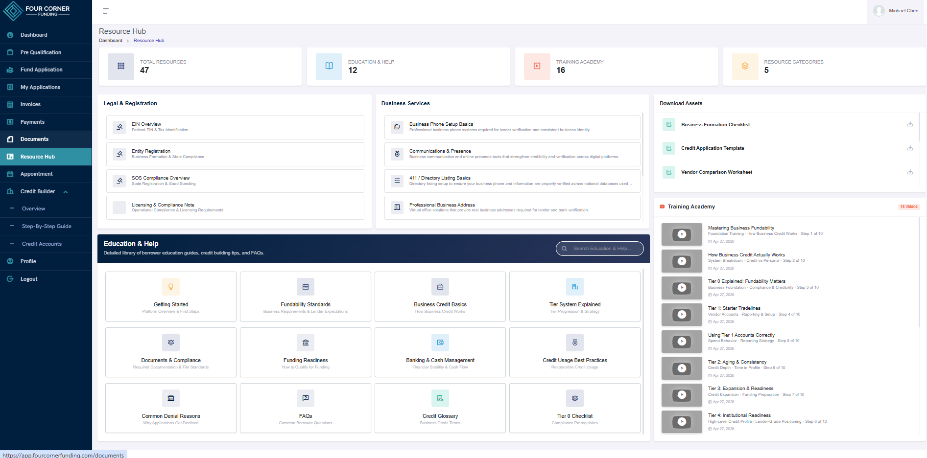Resource Hub — Training academy, education library, and downloadable assets